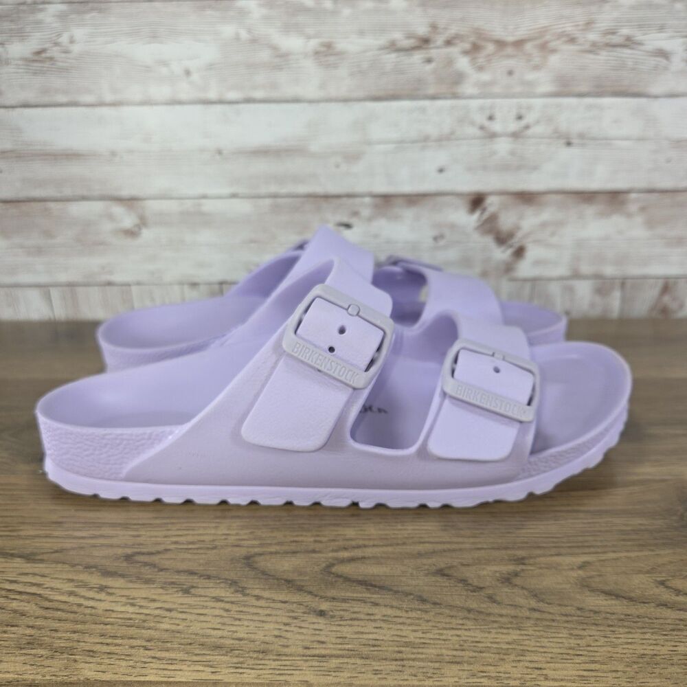 Birkenstock Arizona EVA Lavender Purple Sandals Slides Women Size 38 US 7-7.5